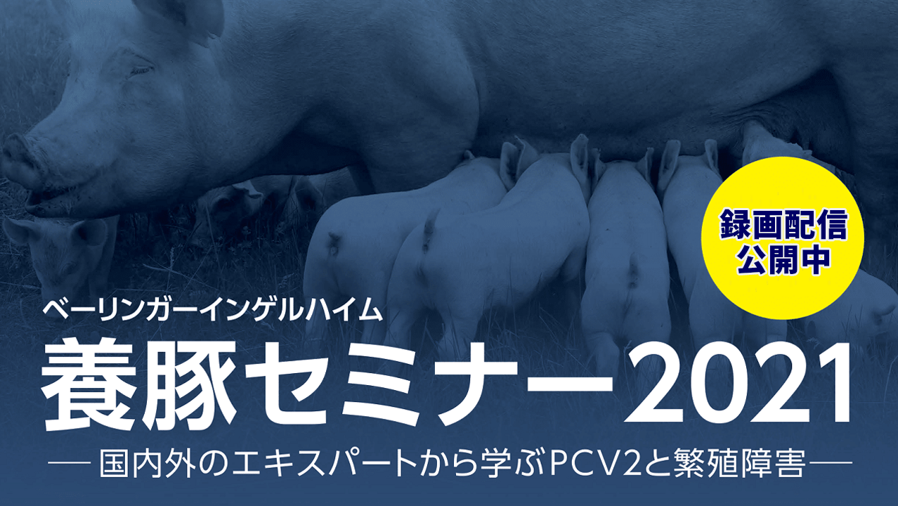 【見逃し配信】ベーリンガーインゲルハイム養豚セミナー2021